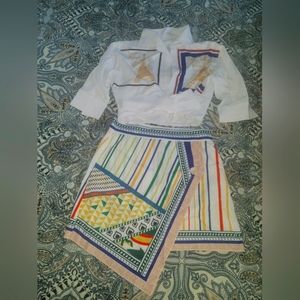 2 piece skirt set